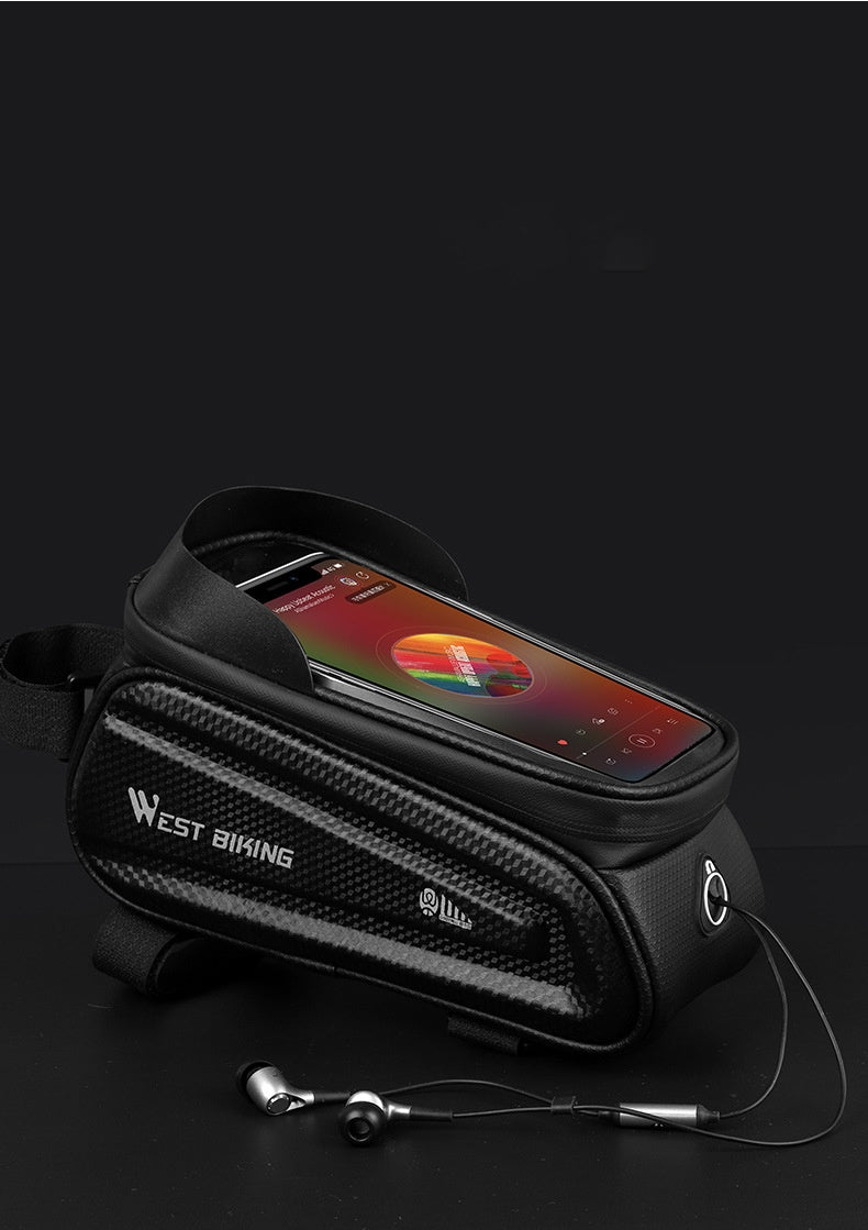 Bicycle Mobile Phone Touch Screen Upper Saddle Bag - AmiraMart
