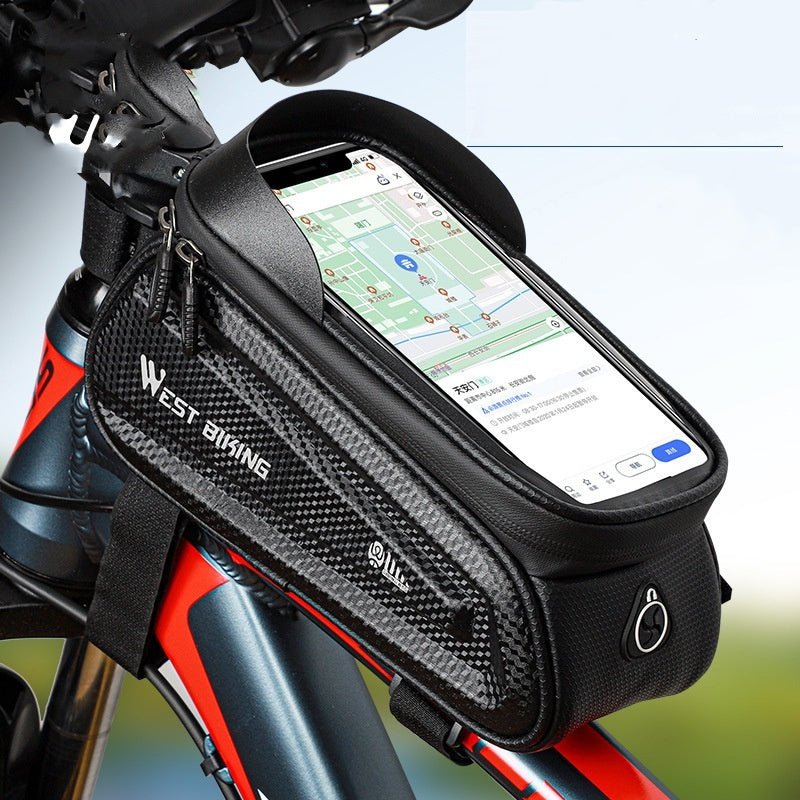 Bicycle Mobile Phone Touch Screen Upper Saddle Bag - AmiraMart