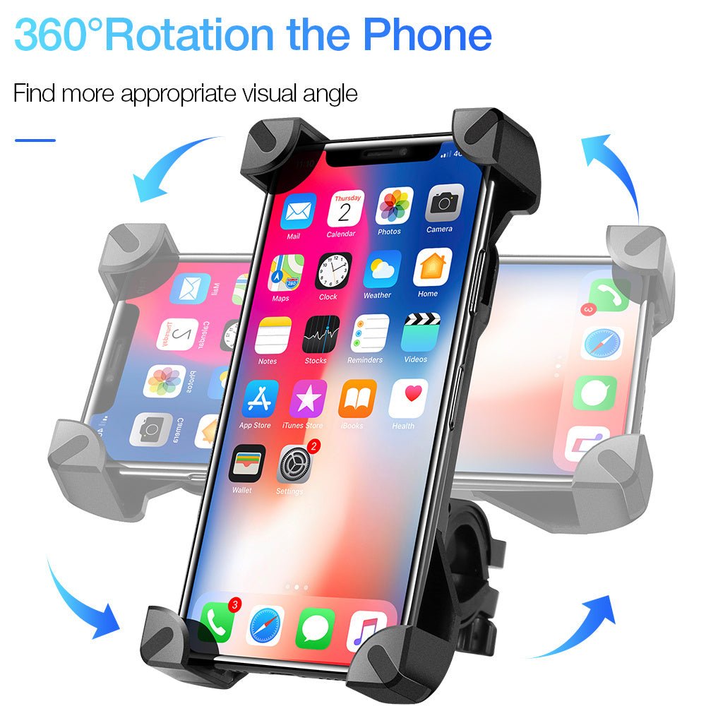 Bicycle navigation mobile phone bracket - AmiraMart