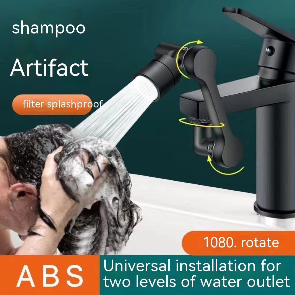 Black Faucet Extender Arm - AmiraMart