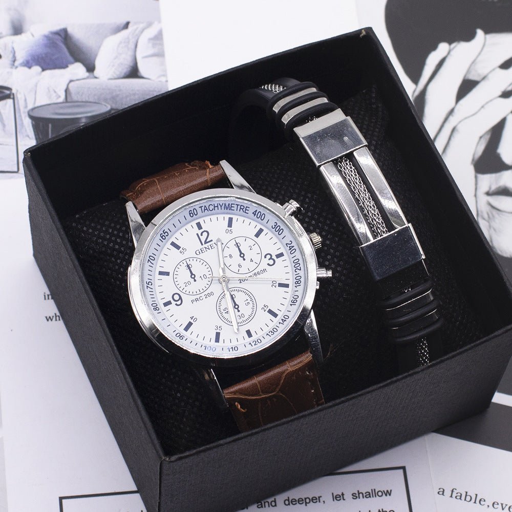 Blue Light Glass Wrist Watch - AmiraMart