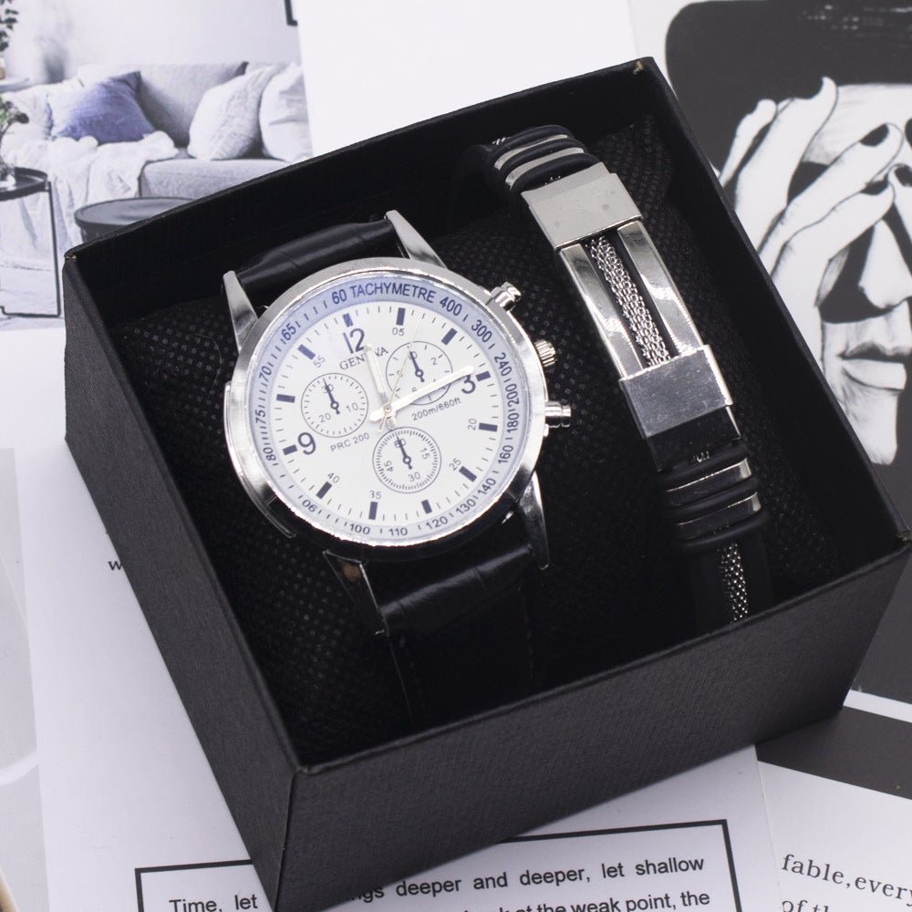 Blue Light Glass Wrist Watch - AmiraMart