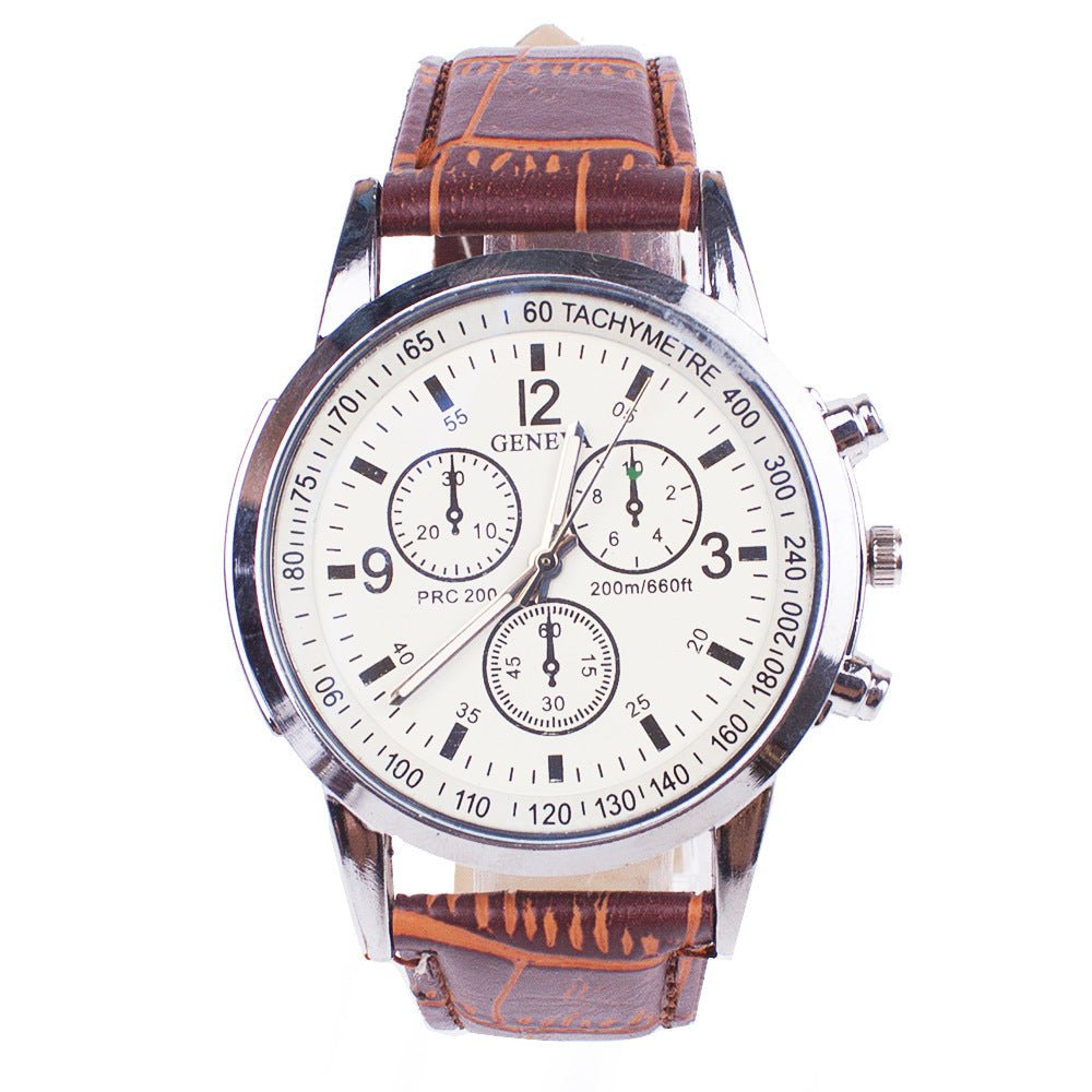 Blue Light Glass Wrist Watch - AmiraMart