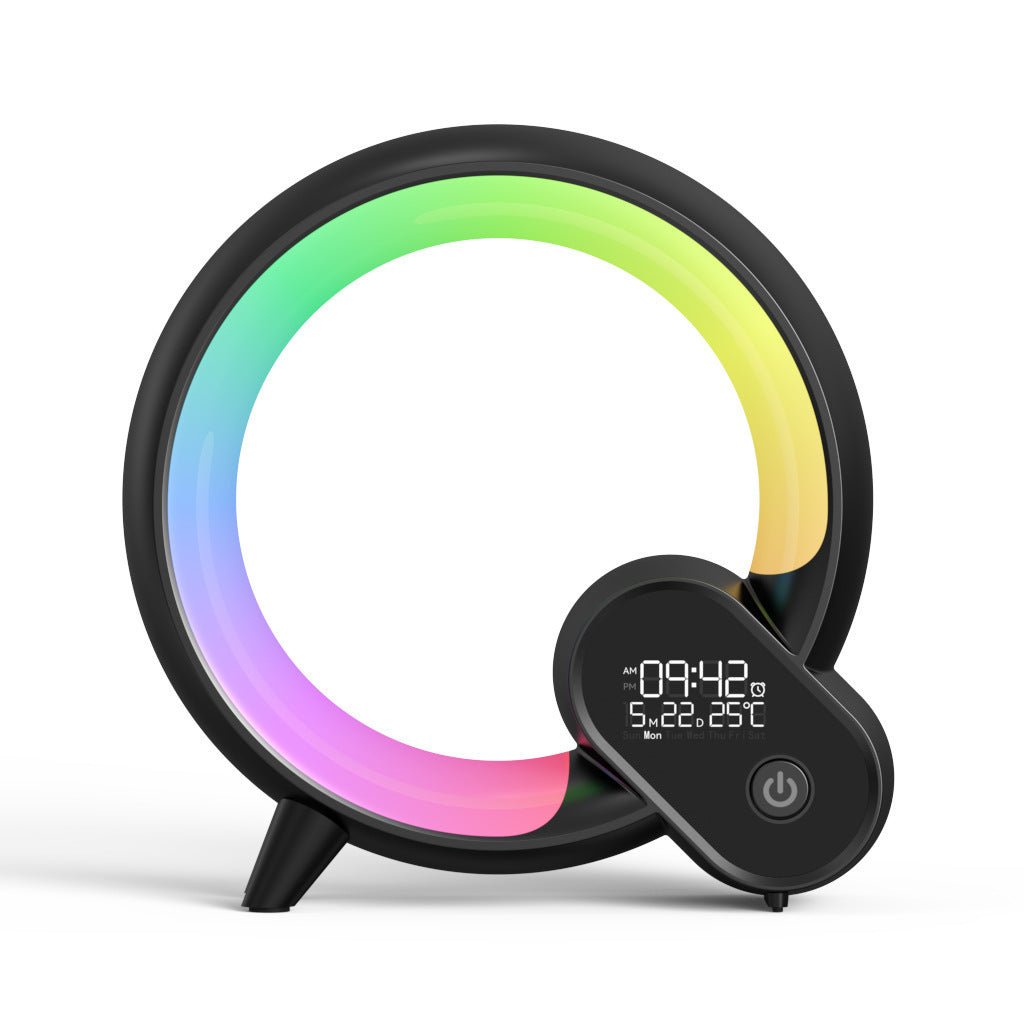 Bluetooth Audio Intelligent Wake - up Q Colorful Atmosphere Light - AmiraMart