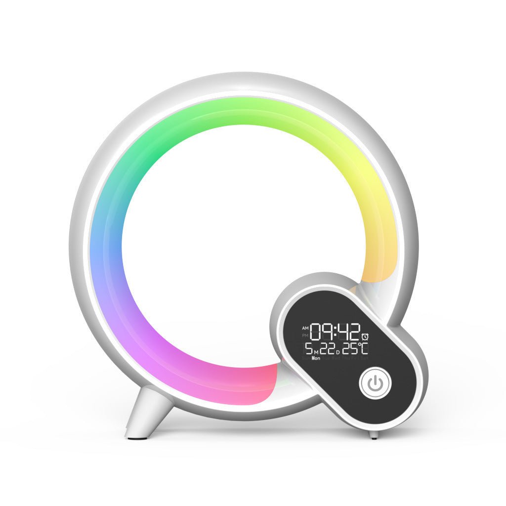 Bluetooth Audio Intelligent Wake - up Q Colorful Atmosphere Light - AmiraMart