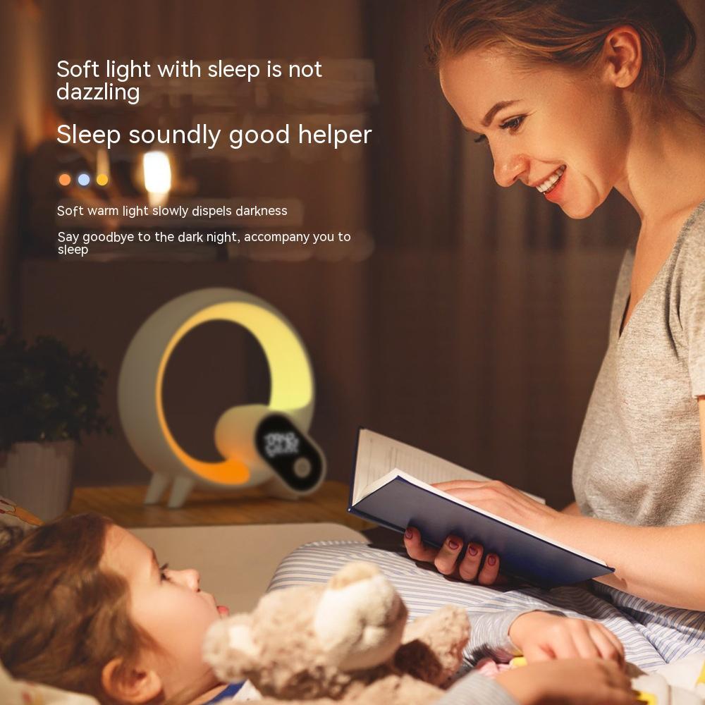Bluetooth Audio Intelligent Wake - up Q Colorful Atmosphere Light - AmiraMart
