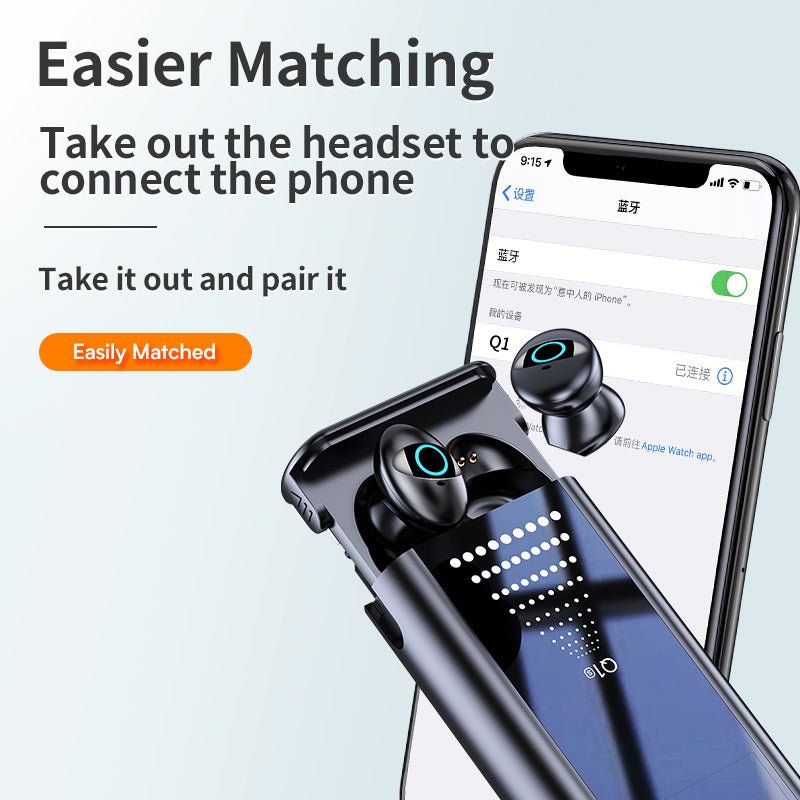 Multi - Function HiFi 9D Wireless Earphones - AmiraMart