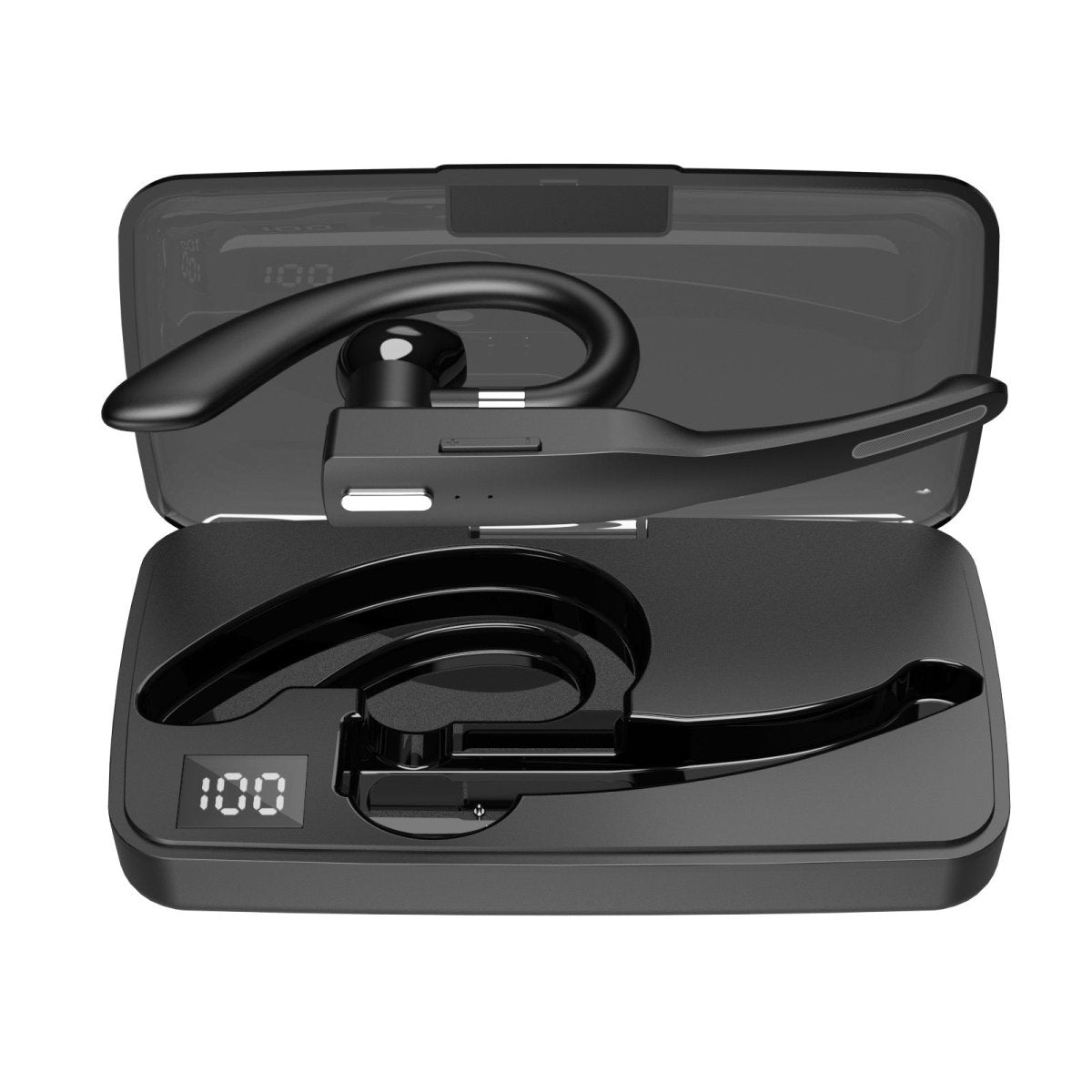 Bluetooth Headset Single Hanging Ear Type Business Model - AmiraMart