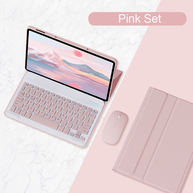 Bluetooth Keyboard Holster Tablet Case - AmiraMart