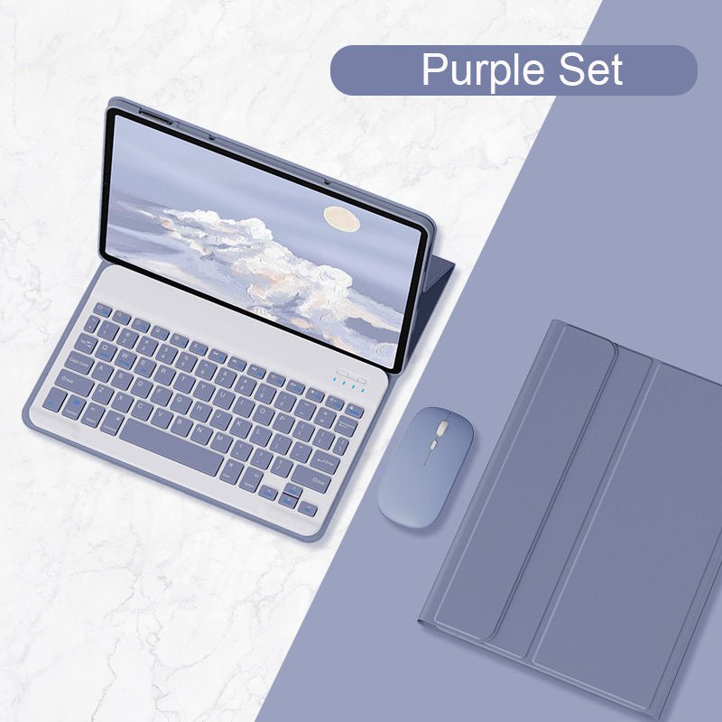 Bluetooth Keyboard Holster Tablet Case - AmiraMart