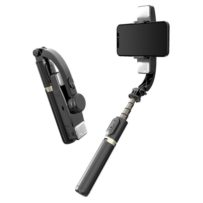 Bluetooth Selfie Stick Handheld Stabilizer Single - axis Mobile Phone Bracket - AmiraMart