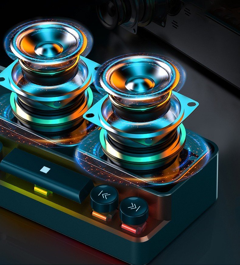 Bluetooth Speaker Home Desktop Gaming Computer Stereo - AmiraMart