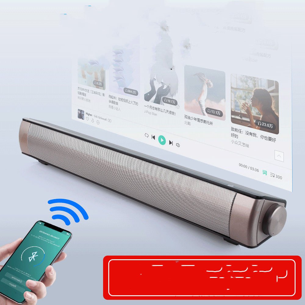 Bluetooth Speaker Home Sound Blaster Remote Control Version - AmiraMart