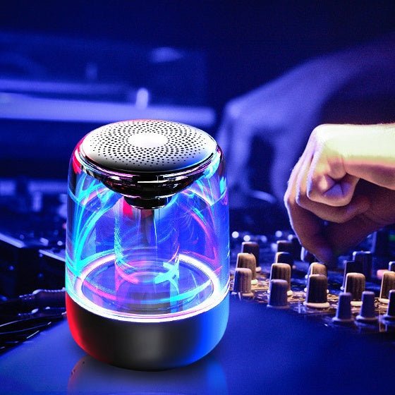 Bluetooth Speaker – Portable, Bass Boost & LED Lights - AmiraMart