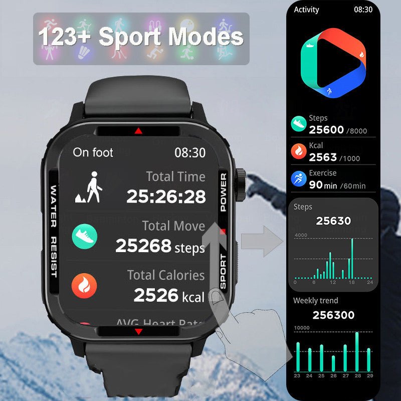 Bluetooth Sports Smartwatch - AmiraMart