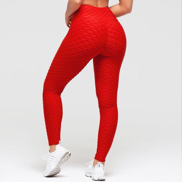 Booty Lifting Anti Cellulite Scrunch Leggings Without Pocket - AmiraMart