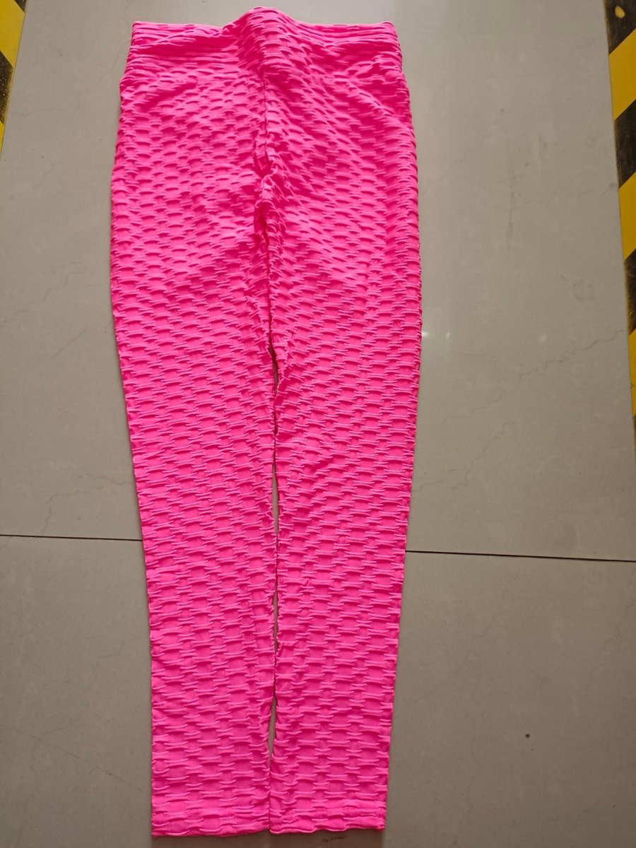 Booty Lifting Anti Cellulite Scrunch Leggings Without Pocket - AmiraMart