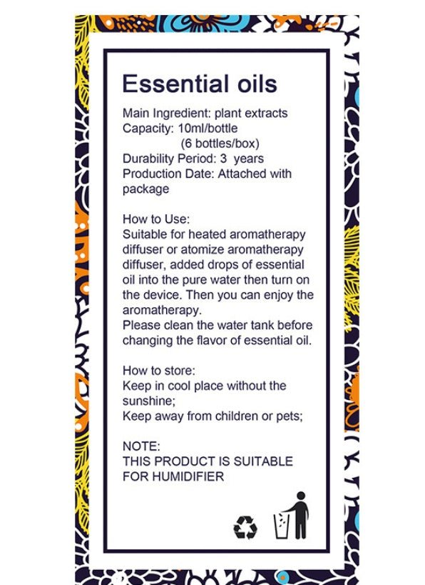 Botanical Aromatherapy Essential Oil - AmiraMart