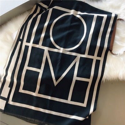 Bow Double - sided Scarf - AmiraMart
