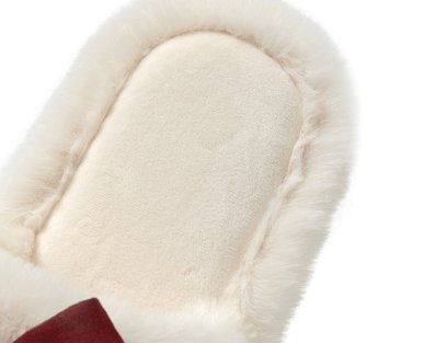 Bow Opening Cotton Slippers Home Plush - AmiraMart