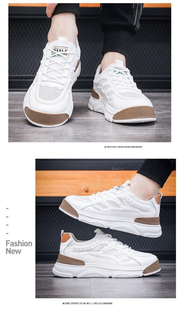 Breathable Deodorant Mesh Board Shoes - AmiraMart
