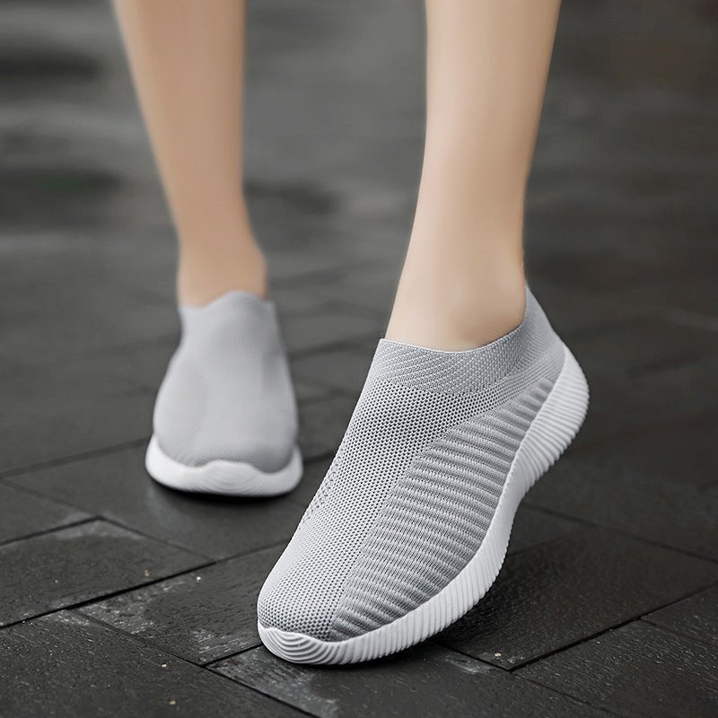 Breathable Fly Woven Shoes - AmiraMart