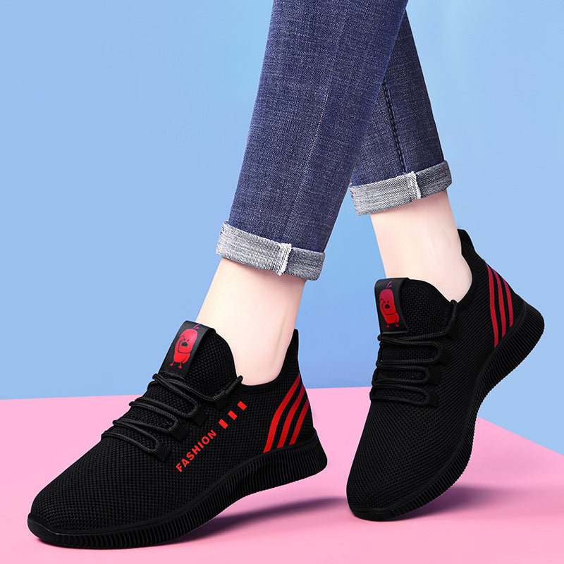 Breathable Mesh Sports Shoes – Casual & Lightweight - AmiraMart