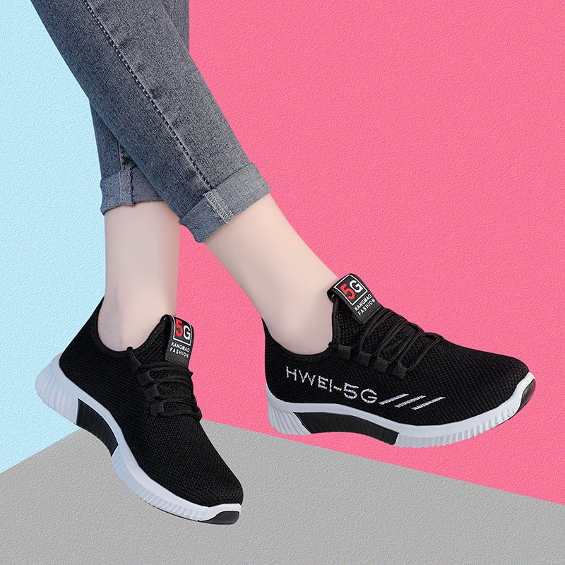 Breathable Mesh Sports Shoes – Casual & Lightweight - AmiraMart