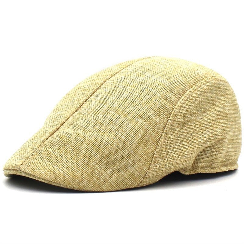Breathable outdoor retro peaked cap mesh beret - AmiraMart