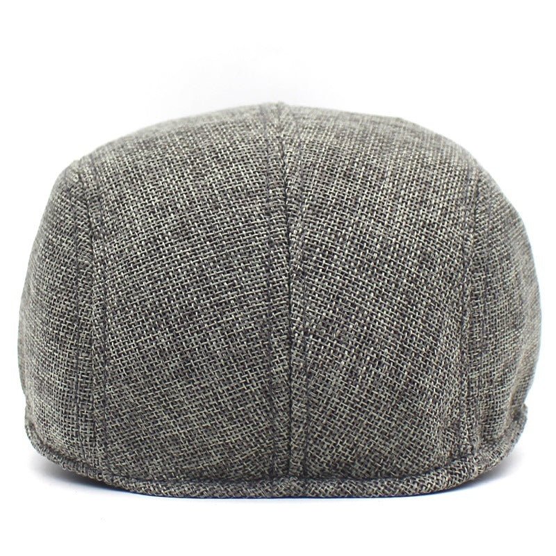 Breathable outdoor retro peaked cap mesh beret - AmiraMart