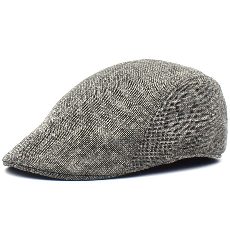 Breathable outdoor retro peaked cap mesh beret - AmiraMart