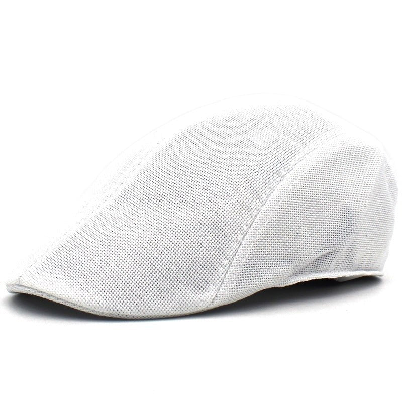 Breathable outdoor retro peaked cap mesh beret - AmiraMart