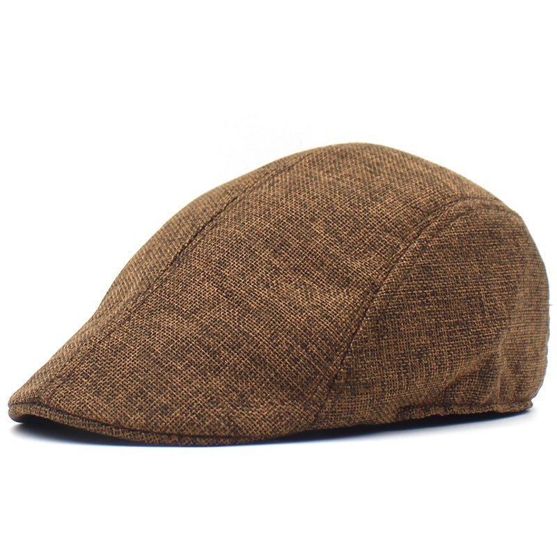 Breathable outdoor retro peaked cap mesh beret - AmiraMart
