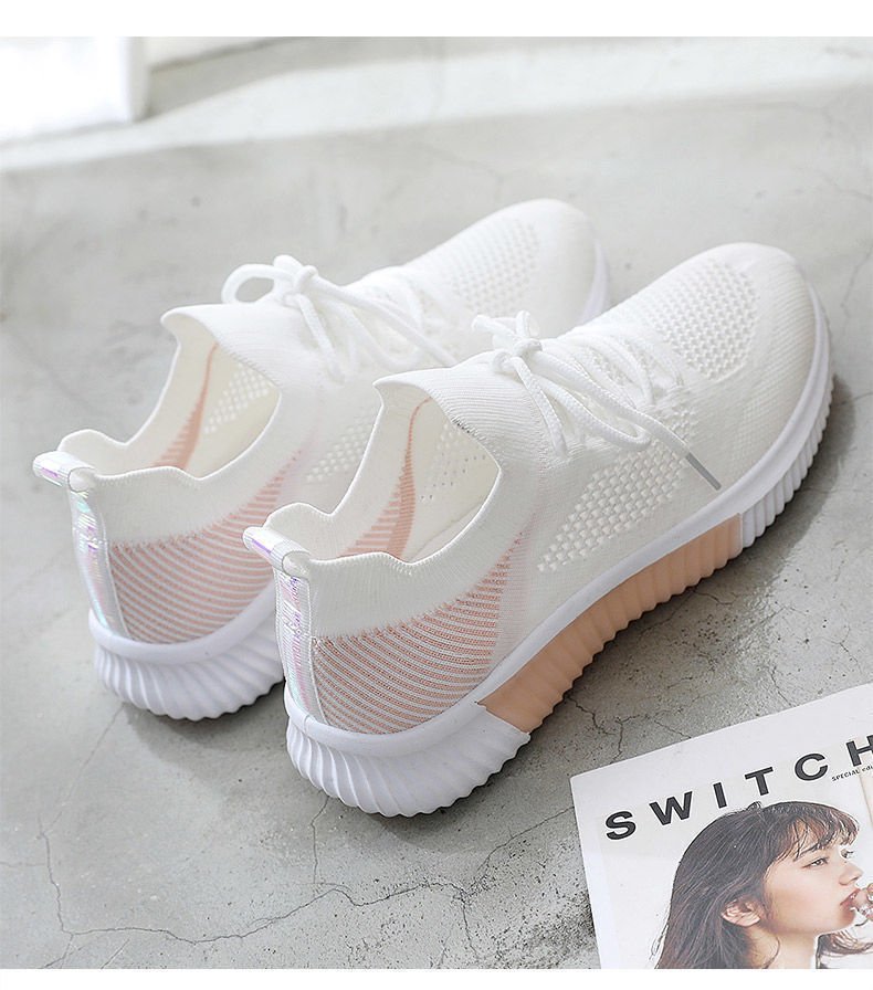 Breathable Sports Shoes Women's Summer New Casual Light Soft - Soled Running Shoes - AmiraMart