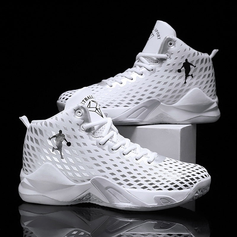 Breathable Teen Sneakers Men's High - top - AmiraMart