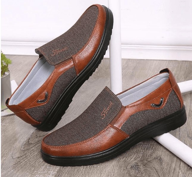 Business Casual Soft - soled Feet Flat - soled Men's Shoes - AmiraMart