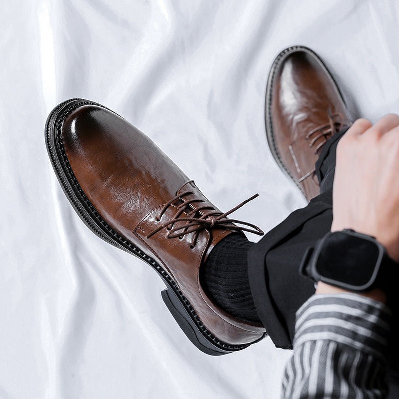 Business Formal Wear Soft Bottom Shoes - AmiraMart
