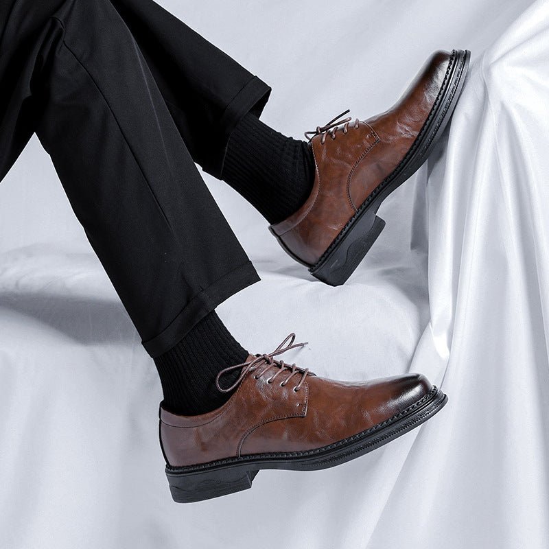 Business Formal Wear Soft Bottom Shoes - AmiraMart