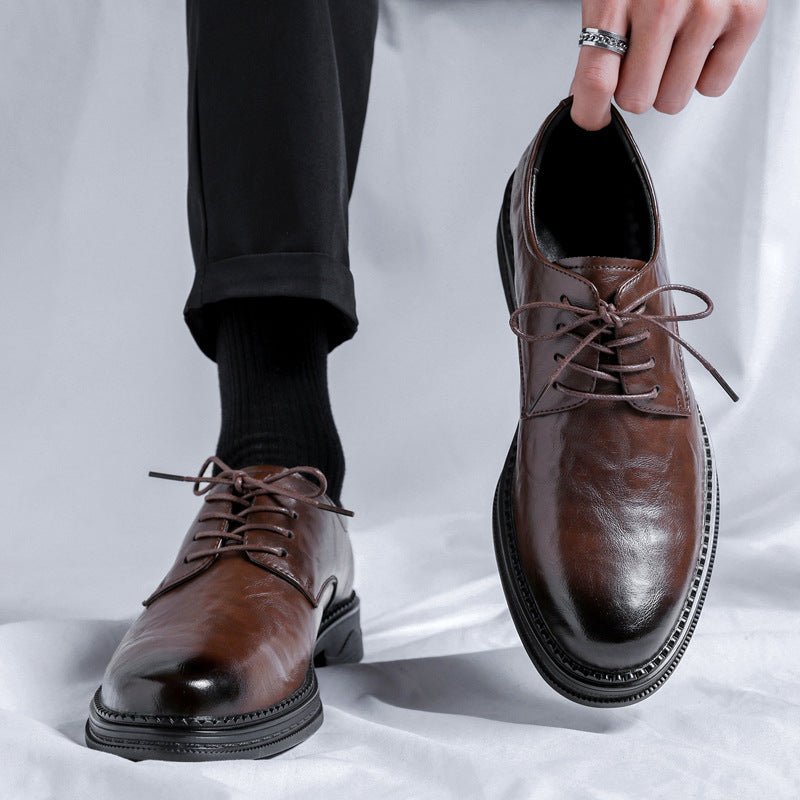 Business Formal Wear Soft Bottom Shoes - AmiraMart