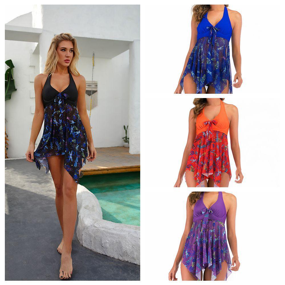 Butterfly Net Printing One Piece Swimsuit - AmiraMart I Clothing I Jewelry I Electronics I Home Decor