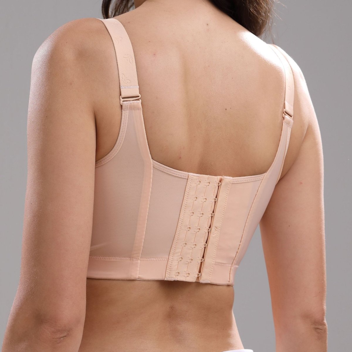 Button Full Cup Plus Size Bra Without Wire - AmiraMart