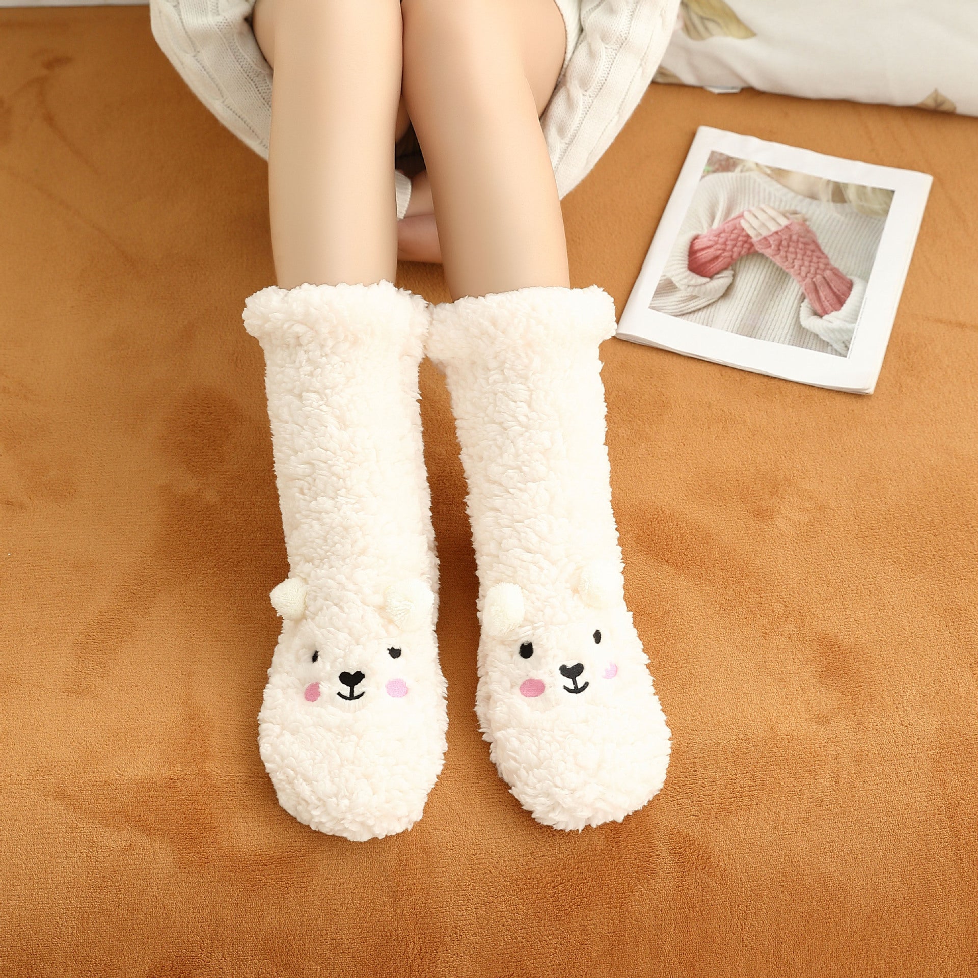 Cute Winter Floor Socks for Women - AmiraMart