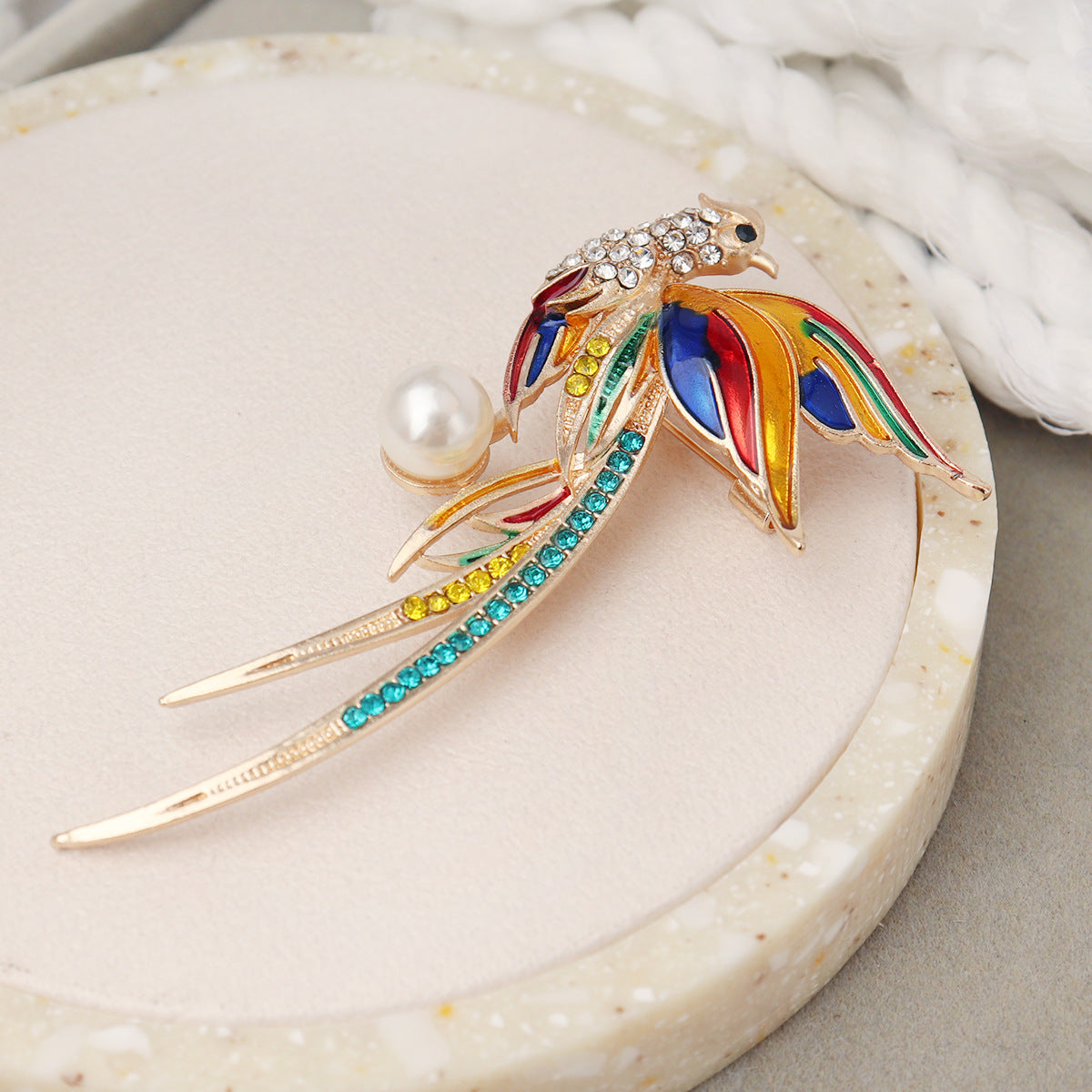 Exquisite Oil Drip Brooch Pin for Clothing Accessories - AmiraMart