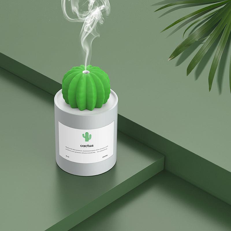 Cactus Ultrasonic Aroma Essential Oil Diffuser - AmiraMart