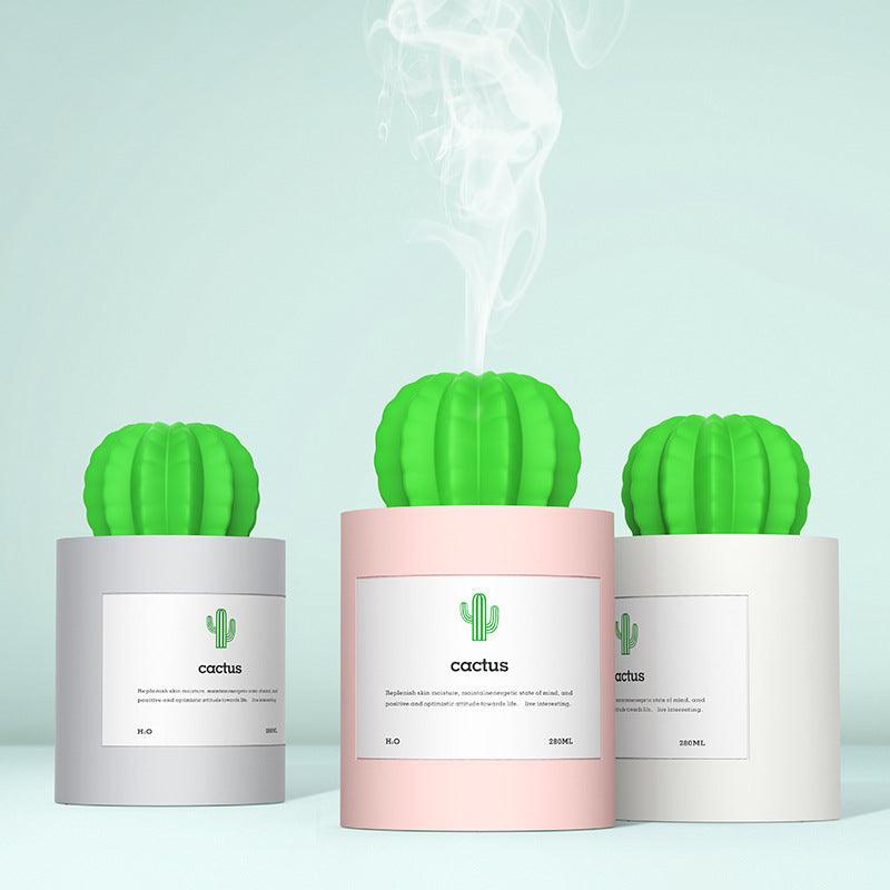 Cactus Ultrasonic Aroma Essential Oil Diffuser - AmiraMart