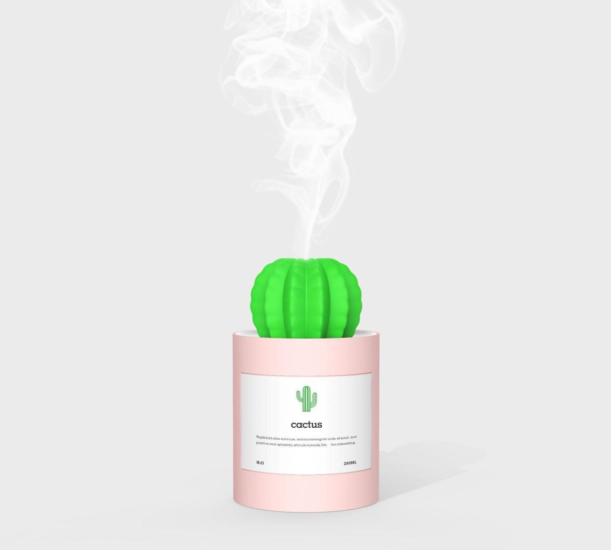 Cactus Ultrasonic Aroma Essential Oil Diffuser - AmiraMart