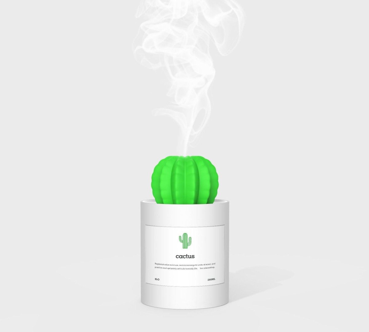 Cactus Ultrasonic Aroma Essential Oil Diffuser - AmiraMart