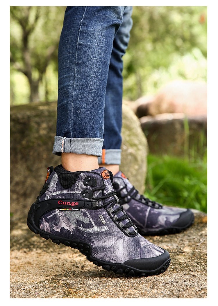 Camouflage Outdoor Climbing Boots - AmiraMart