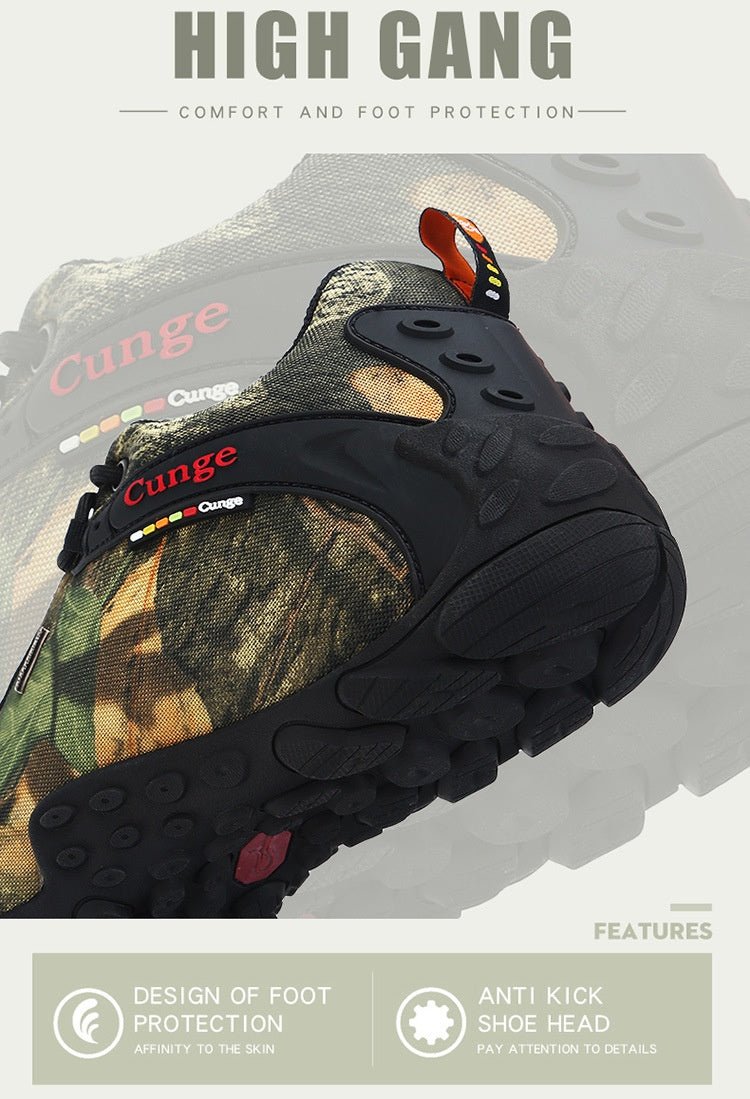 Camouflage Outdoor Climbing Boots - AmiraMart