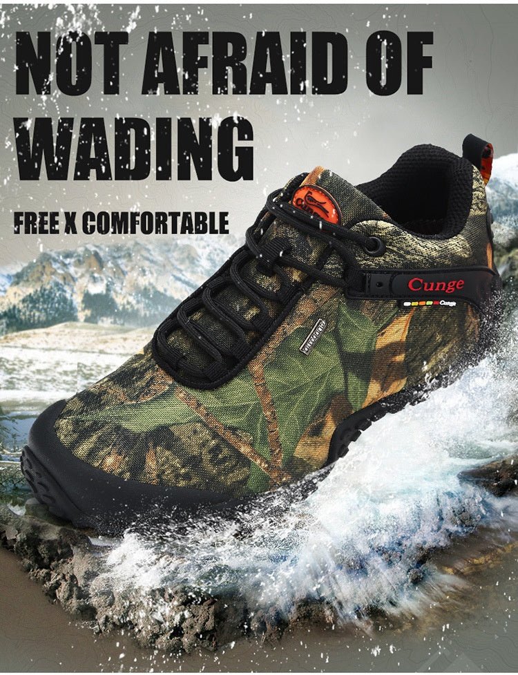 Camouflage Outdoor Climbing Boots - AmiraMart